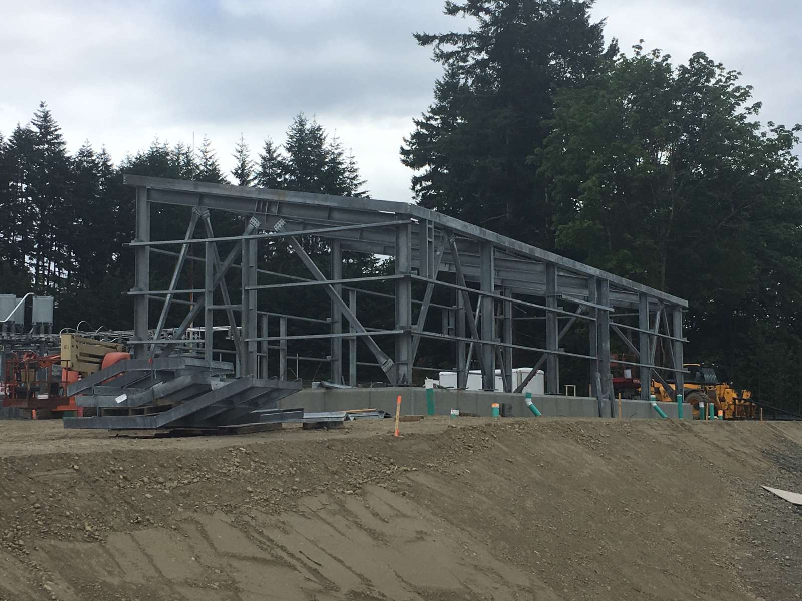 bc hydro campbell river prefab steel buildings bc steel buildings bc prefabricated metal buildings canada