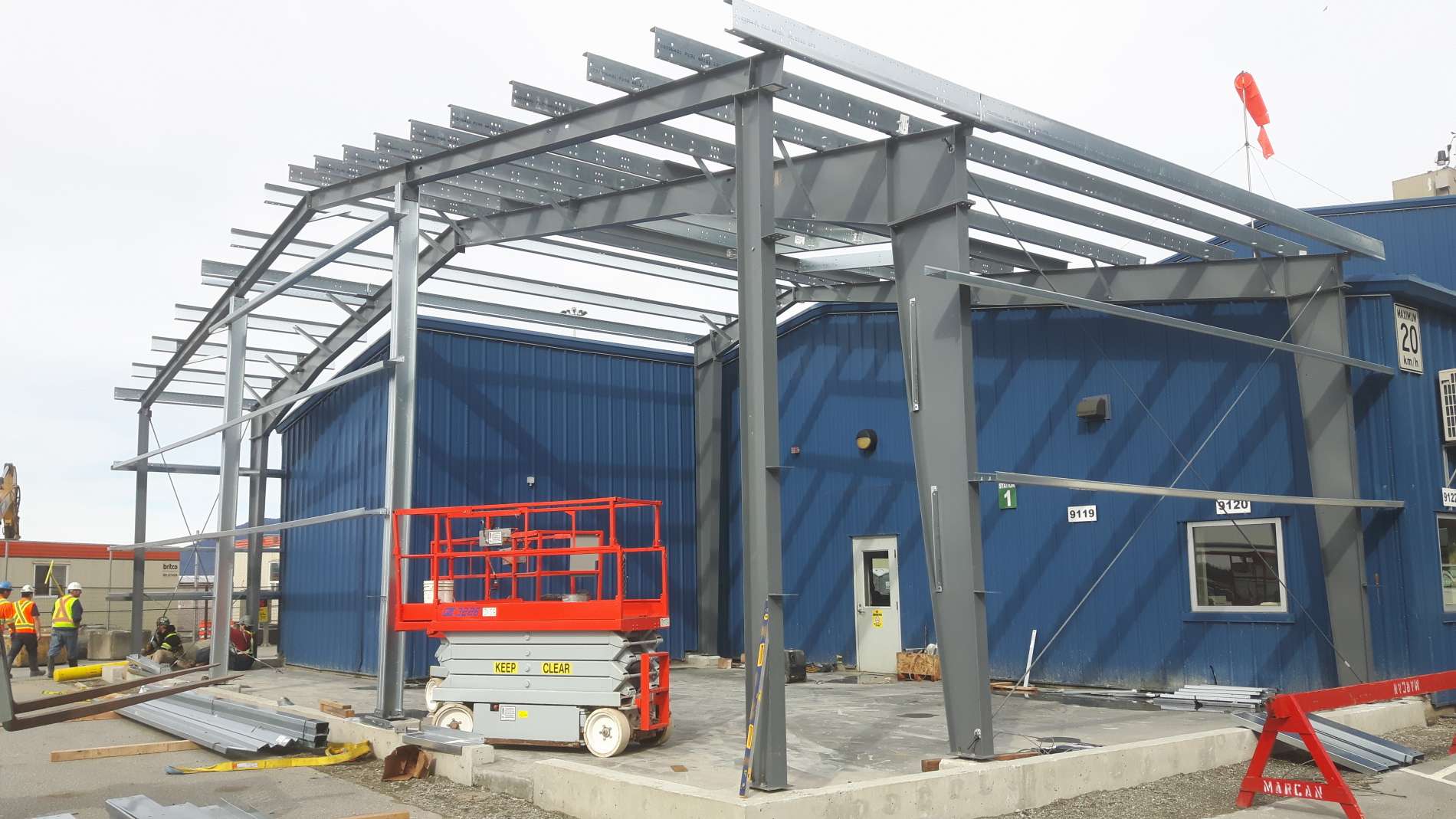 dp world addition prefab steel buildings bc steel buildings bc prefabricated metal buildings canada