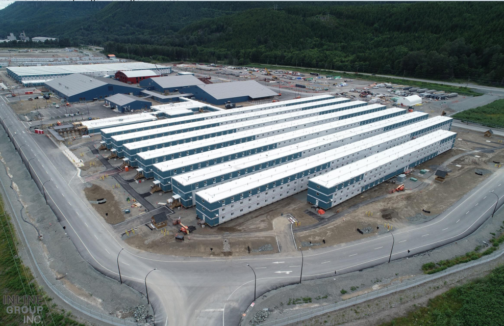 LNG Canada Cedar Valley Lodge Metal Building Group