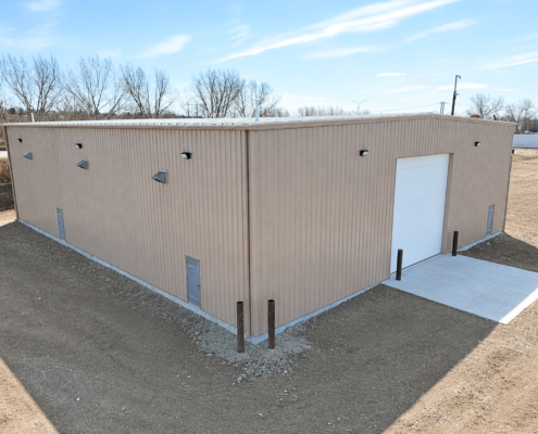 Evraz recycling maintenance shop