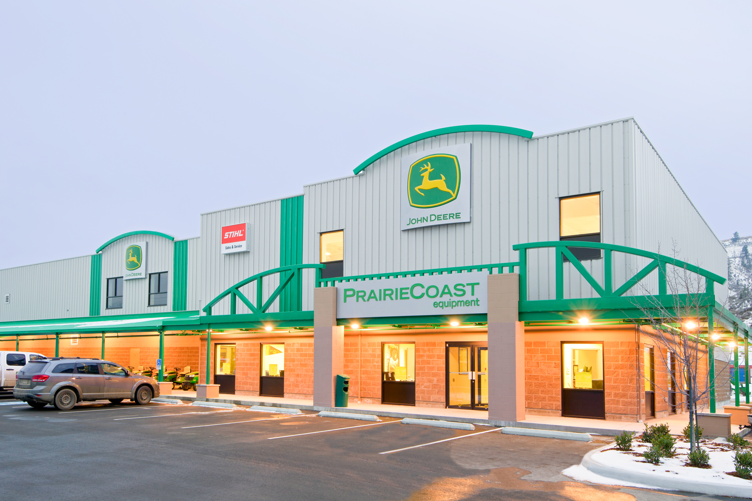 Prairie Coast equipment storage