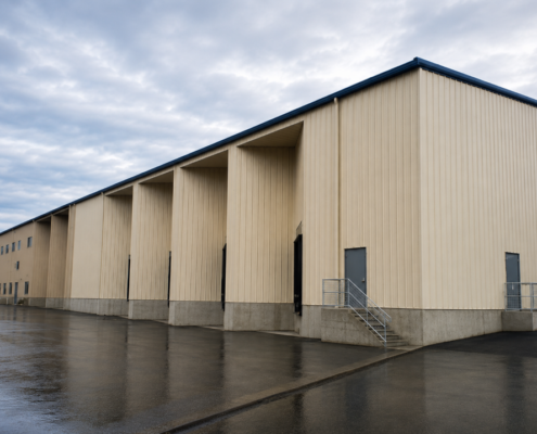CFK Warehouse metal building from outside