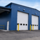 BC Hydro shop metal building from outside