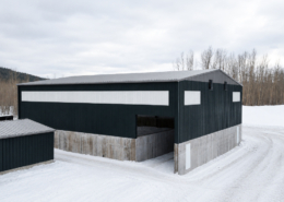 Fernie transfer station pre-engineered steel building