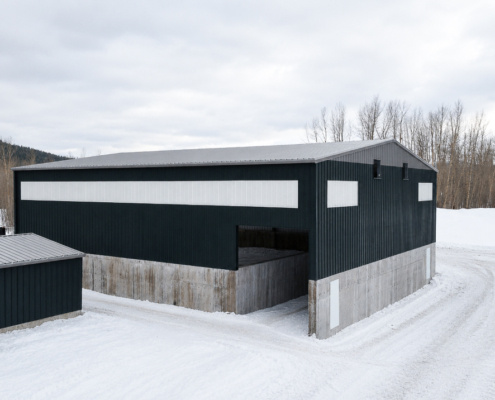 Fernie transfer station pre-engineered steel building