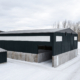 Fernie transfer station pre-engineered steel building