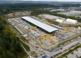 Surrey Langley Skytrain precast concrete facility