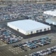 Annacis island auto terminal port of vancouver
